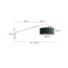 Steinhauer Elegant Classy Aplique Acero bruñido, 1 luz