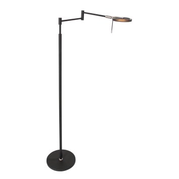 Steinhauer Turound Lámpara de Pie LED Negro, 1 luz