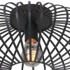 Steinhauer Dunbar Lámpara de Techo Negro, 1 luz