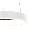 Steinhauer Ringlede Lámpara Colgante Blanca, 1 luz