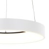 Steinhauer Ringlede Lámpara Colgante Blanca, 1 luz