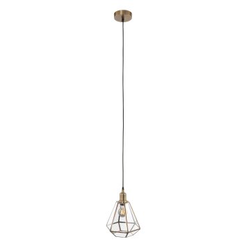 Steinhauer Pimpernel Lámpara Colgante Bronce, 1 luz