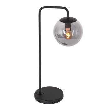Steinhauer Bollique Lámpara de mesa Negro, 1 luz