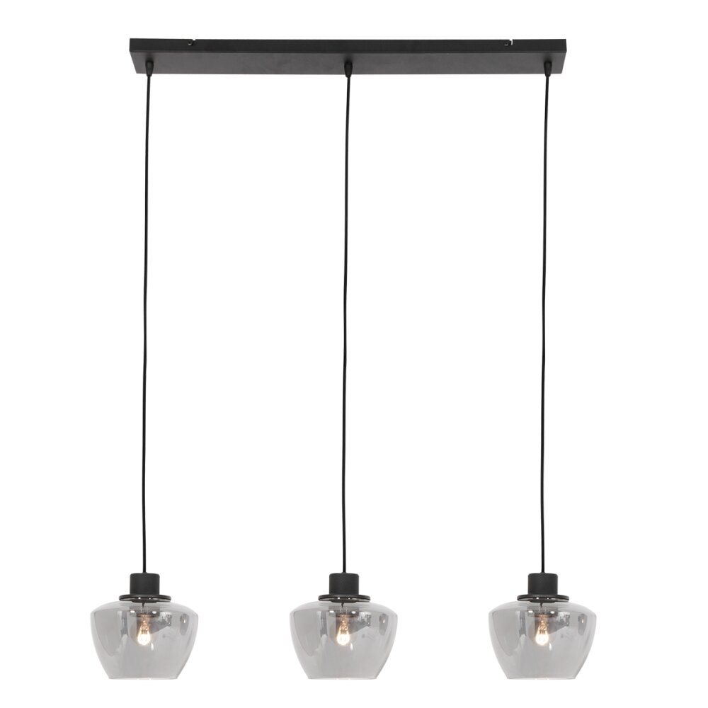 Steinhauer Noirver Lámpara Colgante Negro, 3 luces main product photo