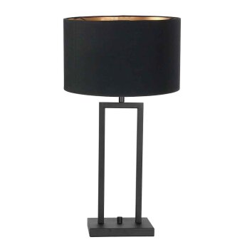Steinhauer Stang Lámpara de mesa Negro, 1 luz