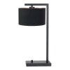 Steinhauer Stang Lámpara de mesa Negro, 1 luz