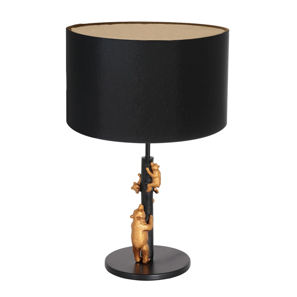 Steinhauer Animaux Lámpara de mesa dorado, Negro, 1 luz main product photo
