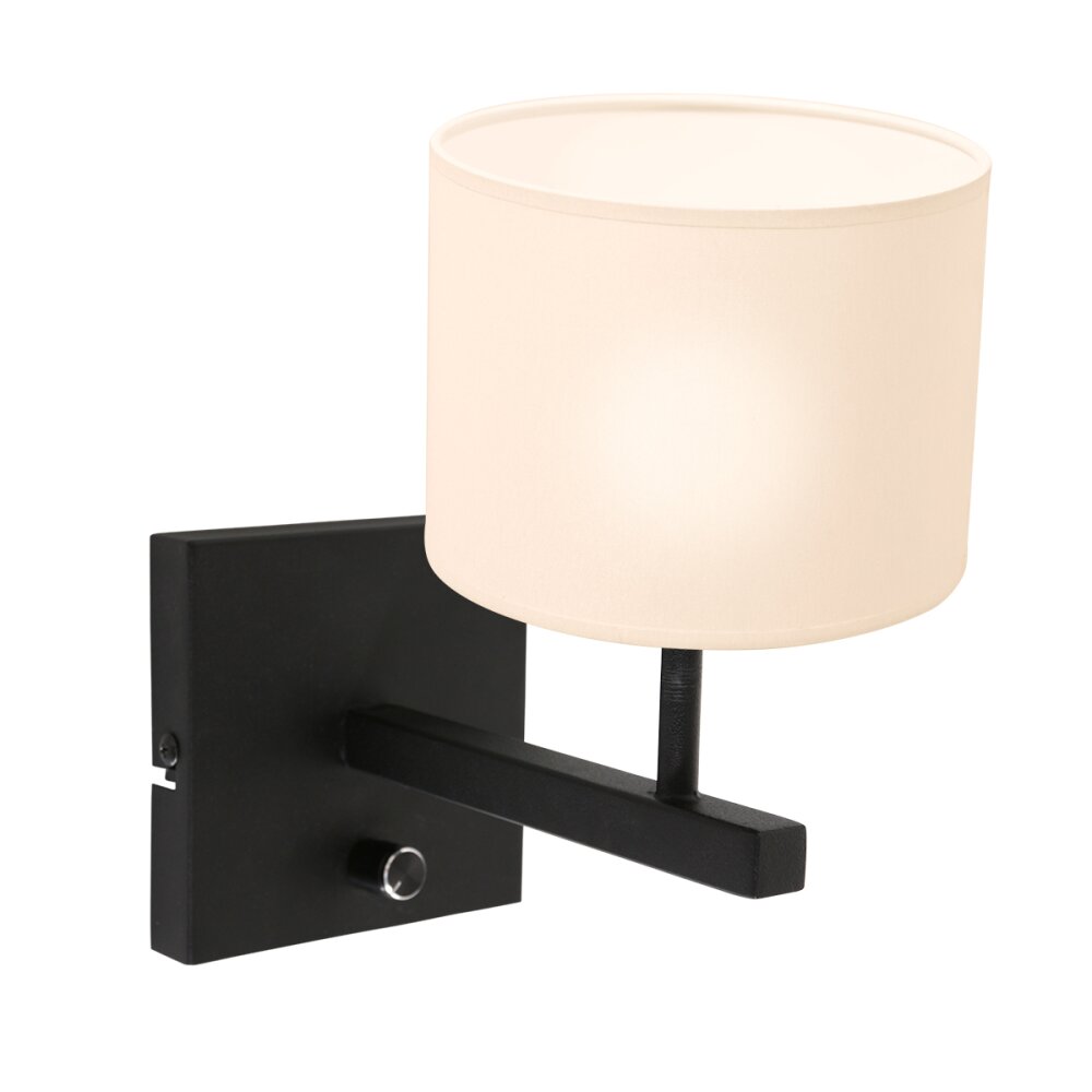 Steinhauer Stang Aplique Negro, 1 luz main product photo