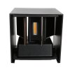 Steinhauer Muro Aplique para exterior LED Negro, 2 luces