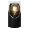 Lucide NORMAN Aplique para exterior Negro, 1 luz