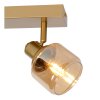 Lucide BJORN Lámpara de Techo dorado, Latón, 2 luces