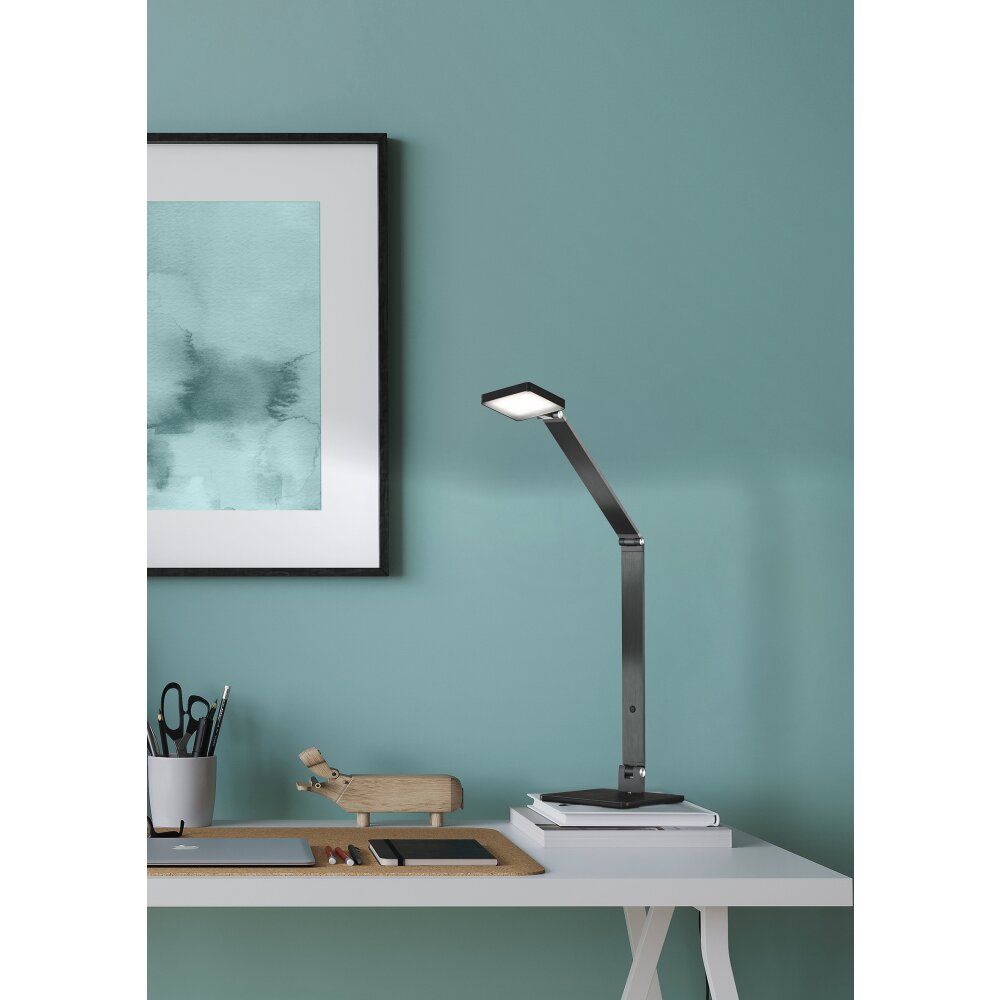 Fischer & Honsel Rike Lámpara de mesa LED Negro, 1 luz main product photo