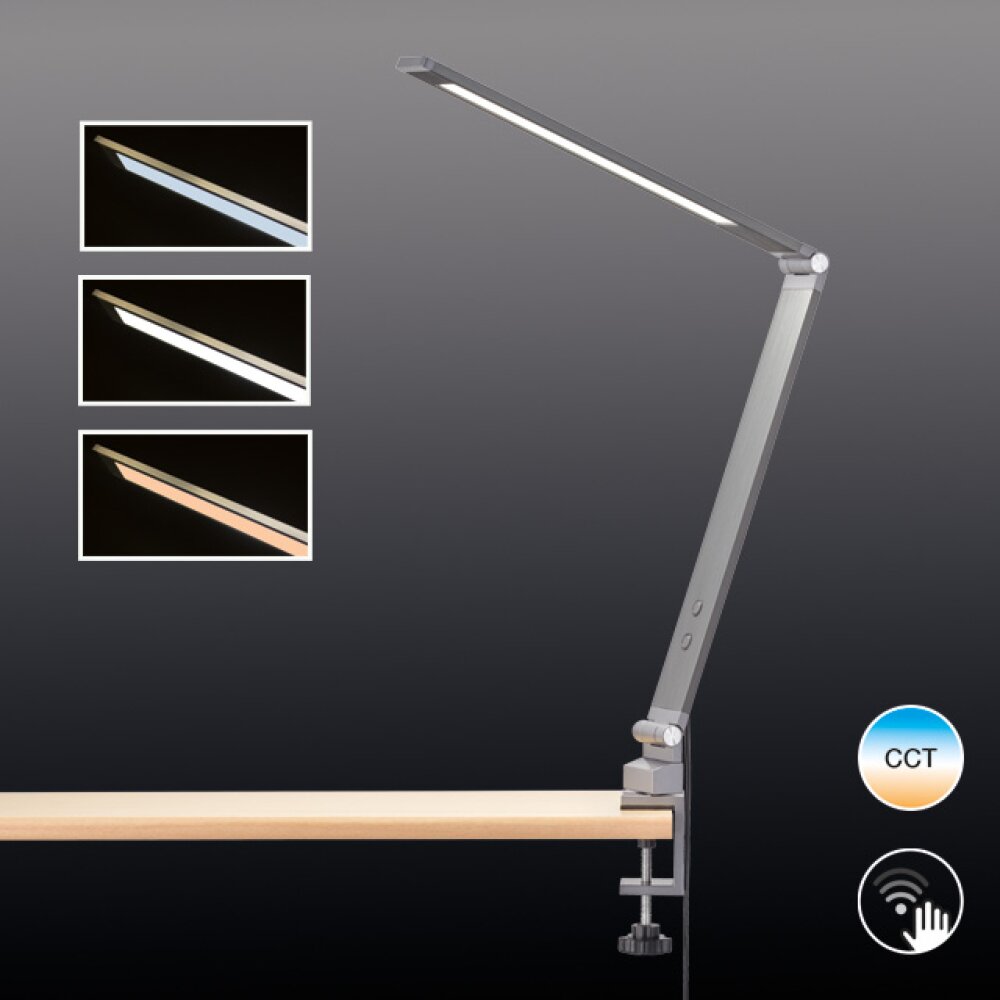 Fischer & Honsel Geri Lámpara con pinza LED Antracita, 1 luz main product photo
