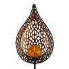 Globo SORREZ Lámpara solar LED Negro, 1 luz