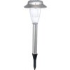Globo SOLAR Lámpara solar LED Acero inoxidable, 3 luces