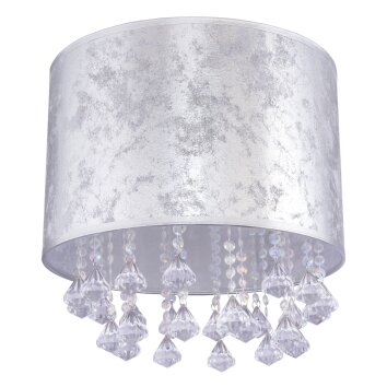 Globo Amy Lámpara de Techo Níquel-mate, 1 luz