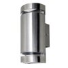 Lutec Focus Aplique para exterior Acero inoxidable, 2 luces