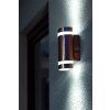 Lutec Focus Aplique para exterior Acero inoxidable, 2 luces