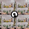 Ranquile Lámpara Colgante LED Negro, 4 luces