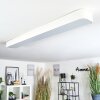 Iriondo Lámpara de Techo LED Blanca, 1 luz, Mando a distancia