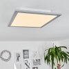 Ringuelet Lámpara de Techo LED Blanca, 1 luz, Mando a distancia