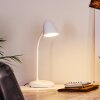 Grenoble Lámpara de mesa LED Blanca, 1 luz