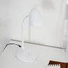 Grenoble Lámpara de mesa LED Blanca, 1 luz