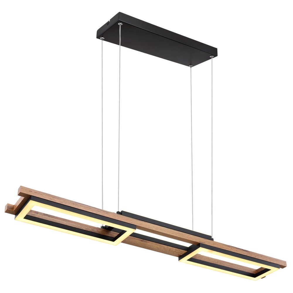 Globo ILLA Lámpara Colgante LED Negro, 1 luz main product photo