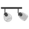 Ledvance 1906 Cone Lámpara de Techo Negro, 2 luces