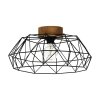 Eglo PADSTOW Lámpara de Techo Crudo, 1 luz