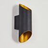 Ricardone Aplique Negro, 1 luz