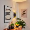 Ricardone Aplique Negro, 1 luz
