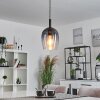 Magnano Lámpara Colgante Negro, 1 luz