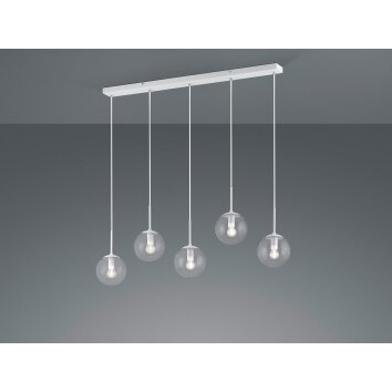 Trio Balini Lámpara Colgante LED Blanca, 5 luces