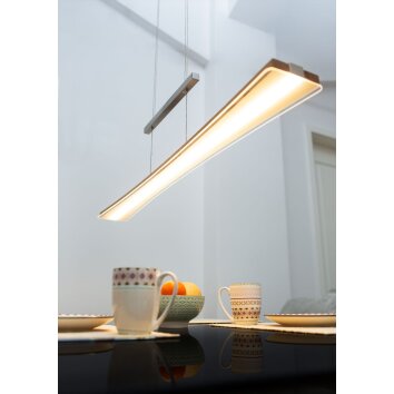 Elobra Panama Lámpara Colgante LED Crudo, 1 luz