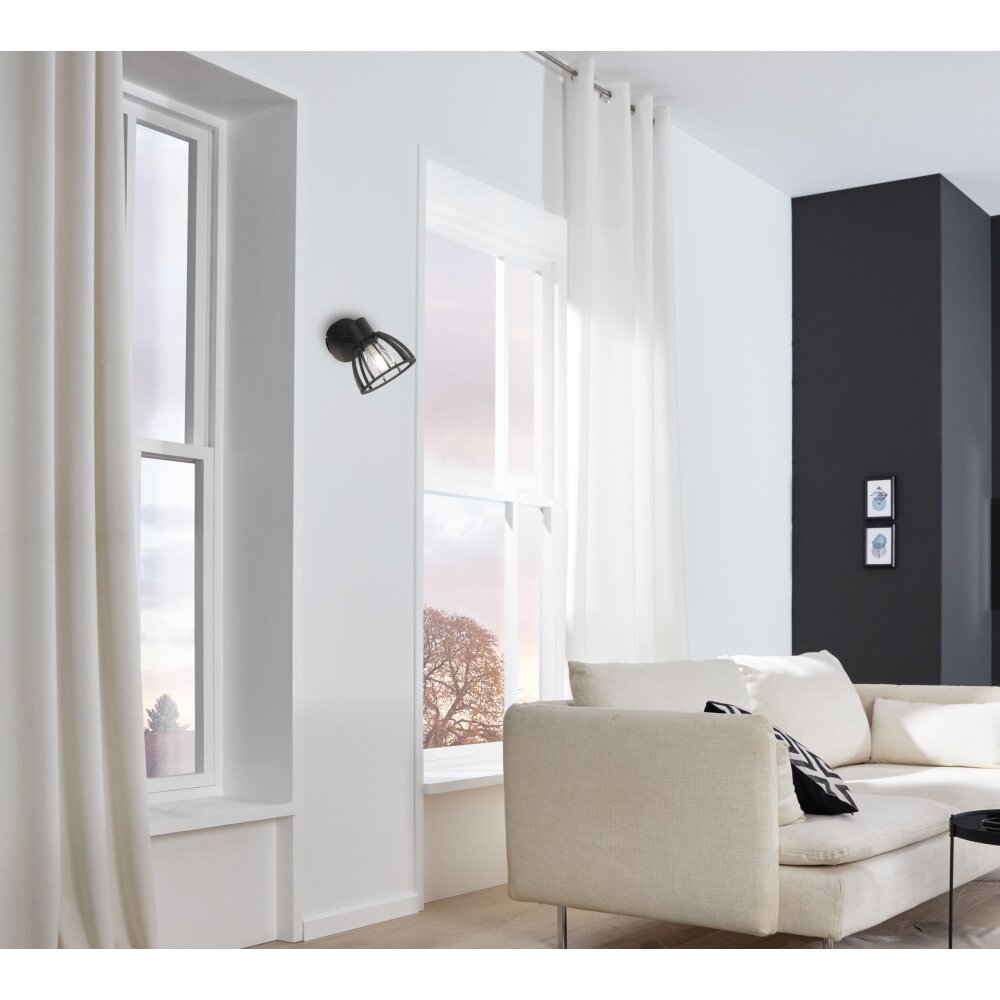 Fischer & Honsel Tilda Aplique Negro, 1 luz main product photo