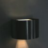 Steinhauer Muro Aplique LED Negro, 1 luz