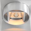 Steinhauer Muro Aplique LED Acero inoxidable, 1 luz
