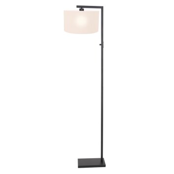 Steinhauer Stang Lámpara de Pie Negro, 1 luz