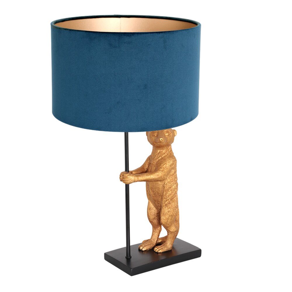 Steinhauer Animaux Lámpara de mesa dorado, Negro, 1 luz main product photo