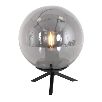 Steinhauer Bollique Lámpara de mesa Negro, 1 luz