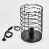 Tobuna Lámpara de mesa Negro, 1 luz Tobuna Lámpara de mesa Negro, 1 luz