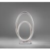 Paul Neuhaus Q-NEVIO Lámpara de Mesa LED Níquel-mate, 1 luz, Mando a distancia