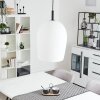 Magnano Lámpara Colgante Blanca, 1 luz