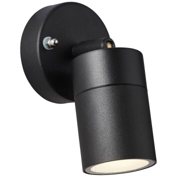 Brillliant Traver Aplique para exterior Negro, 1 luz