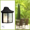 Brilliant Newport Aplique para exterior Negro, 1 luz