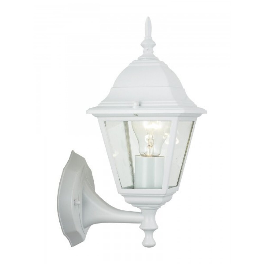 Brilliant Newport Aplique para exterior Blanca, 1 luz main product photo