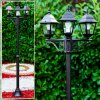 Murto Candelabro Negro, 3 luces