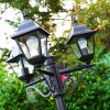 Murto Candelabro Negro, 3 luces