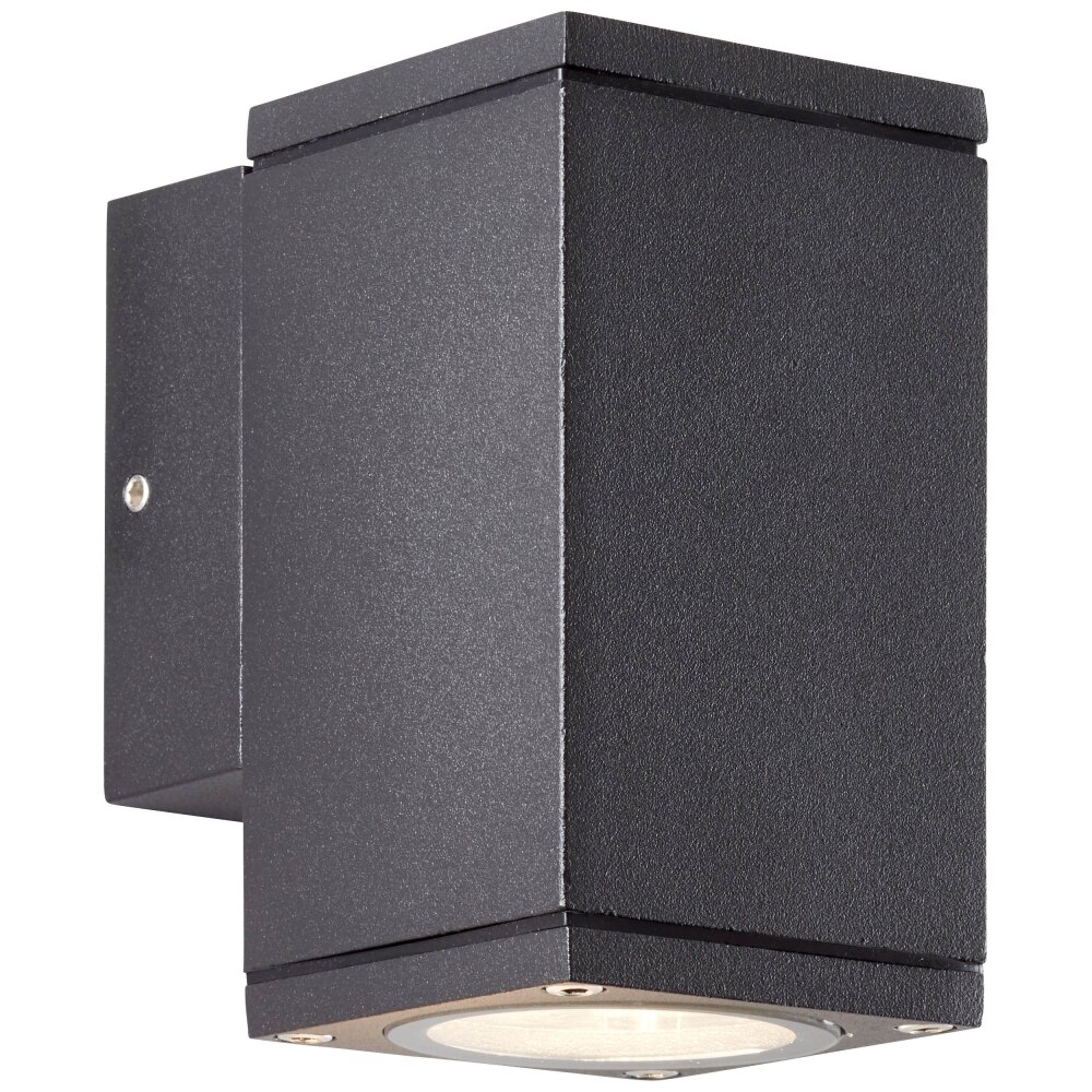 Brilliant Nerty Aplique para exterior Plata, 1 luz main product photo